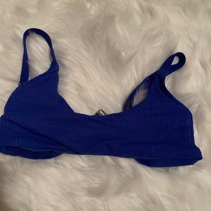 Navy blue bikini top